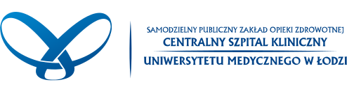 Logo Centralnego Szpitala Klinicznego Uniwersytetu Medycznego w Łodzi